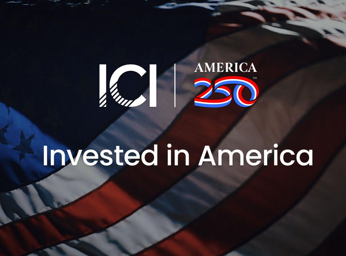 ICI and America 250 Logo