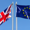 The UK and EU flag side by side