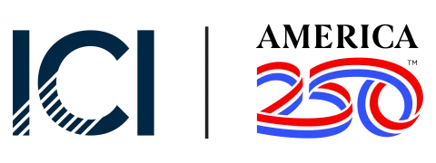 ICI and America 250 Logo